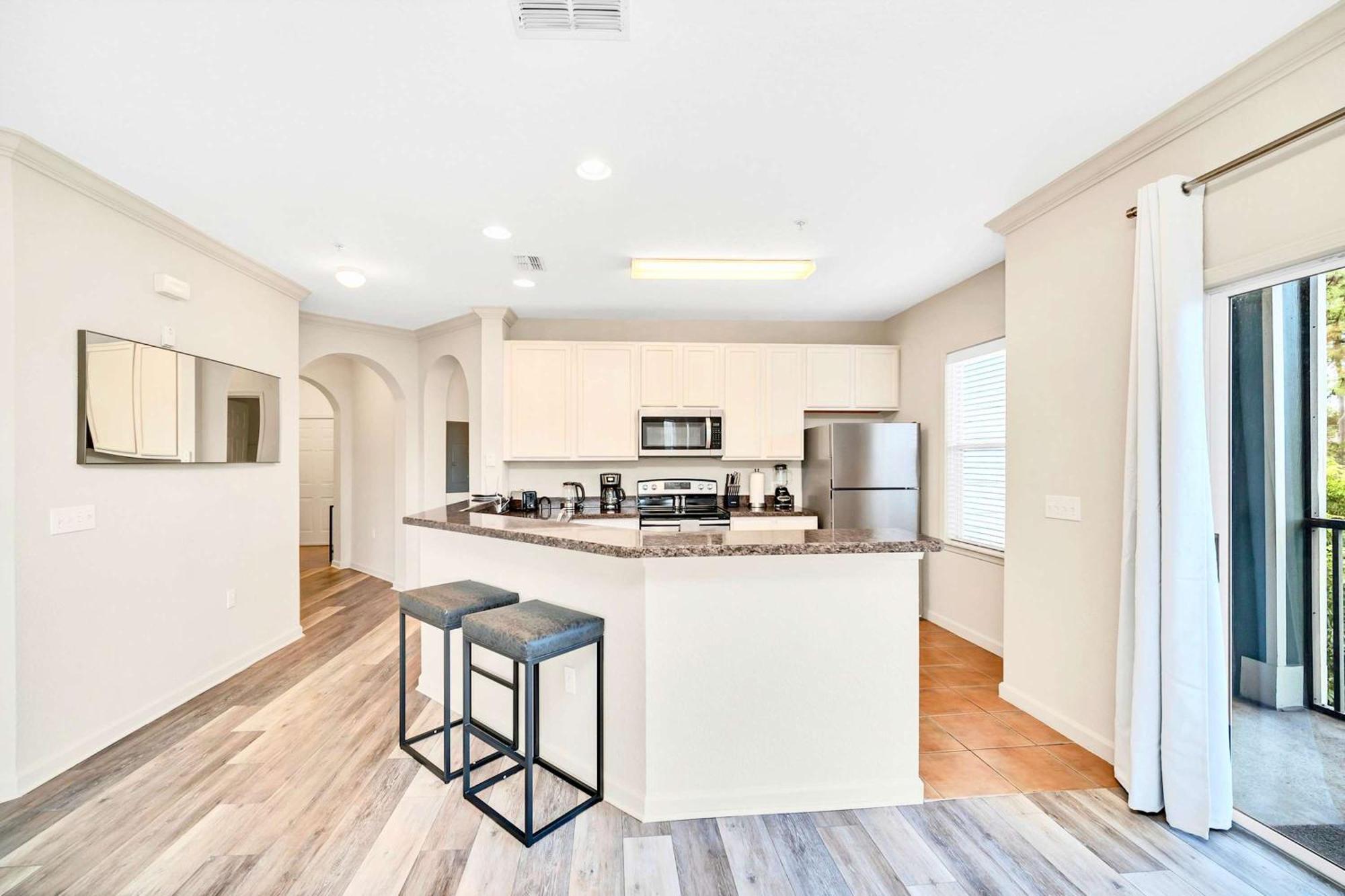 Bright & Modern 2Br Condo With Pool & Hot Tub, Near Disney! Orlando Luaran gambar
